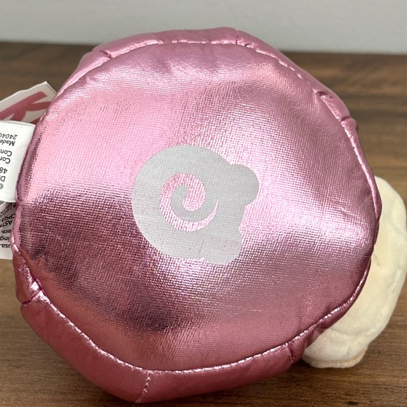 ANIROLLZ X Puppy Dog PUPPIROLL Metallic Hershey Kisses Plush Pink Stuffed NWT - Picture 3 of 10